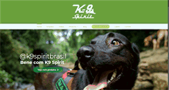 Desktop Screenshot of k9spirit.com.br