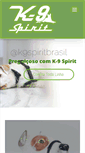 Mobile Screenshot of k9spirit.com.br